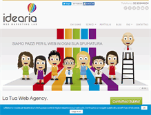 Tablet Screenshot of idearia.it